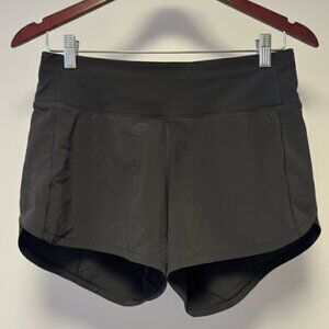Lululemon Speed Up Mid-Rise Lined Short 4" - Black, Size 6 (EUC)